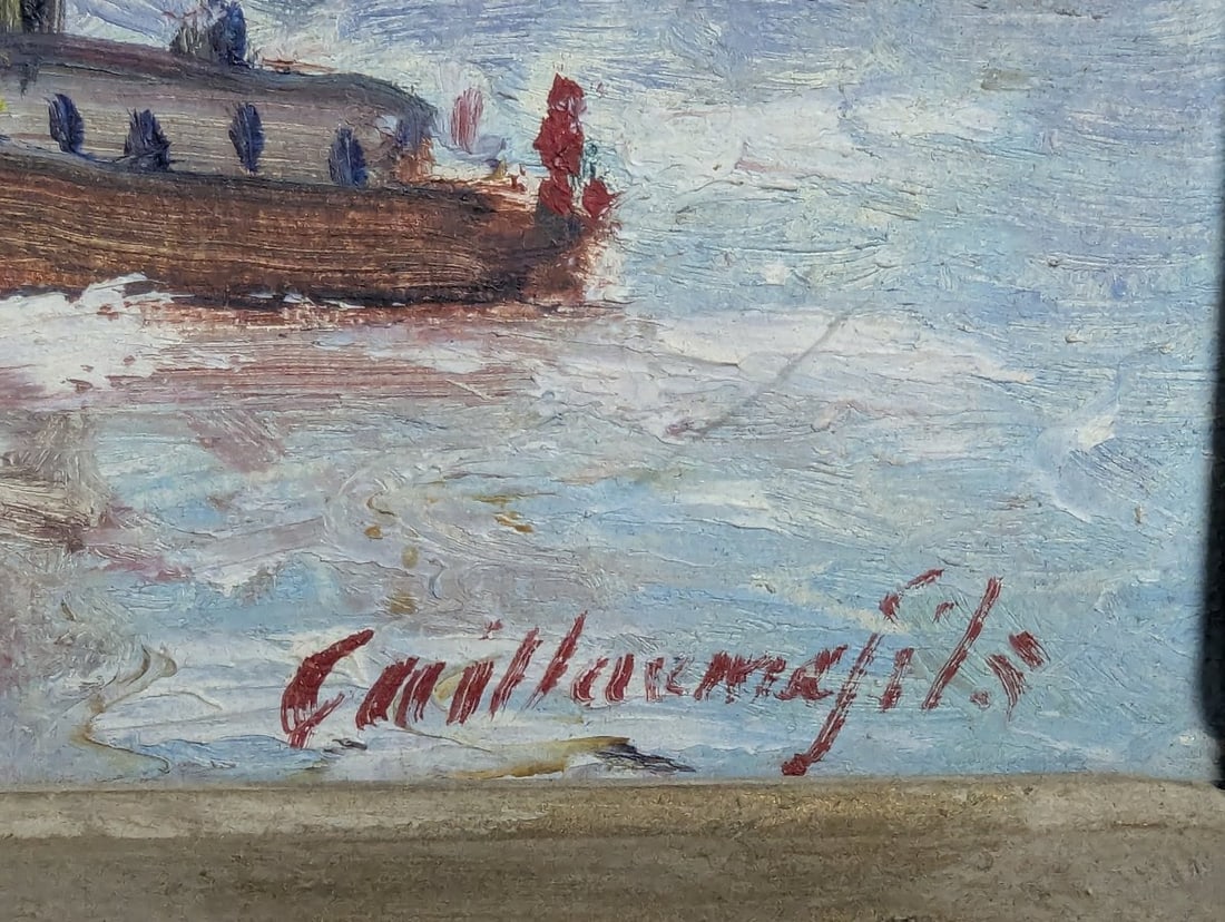 Impressionistic Painting of Pont de la Concorde by Guillaumefils - 9