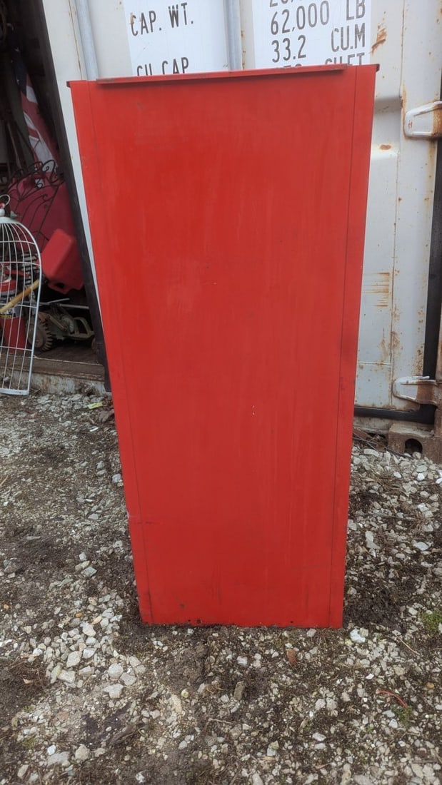 Vintage Snap-on KR-290 Tool Chest Red Cabinet with Keys - 5
