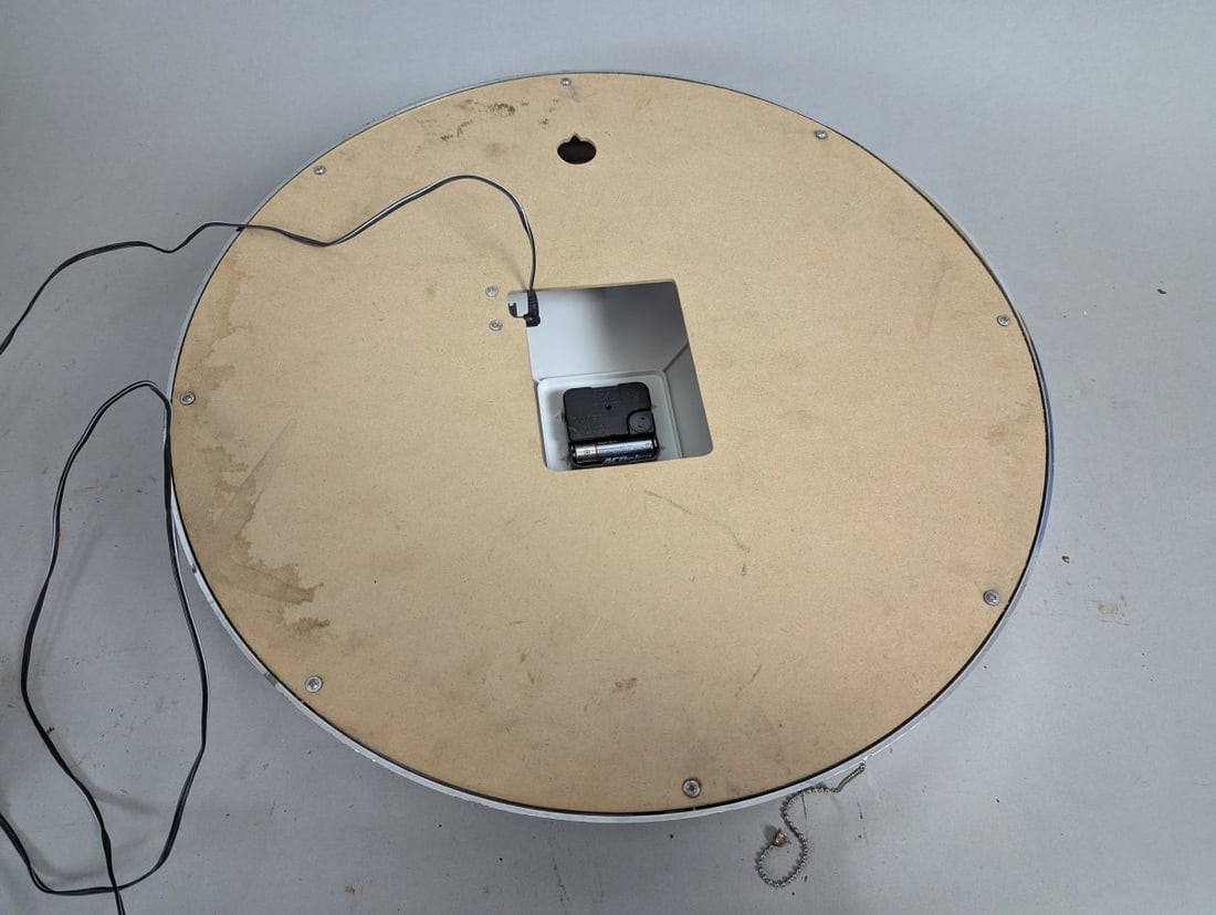 Chicago Blackhawks Neon Wall Clock for Game Room or Bar - 4