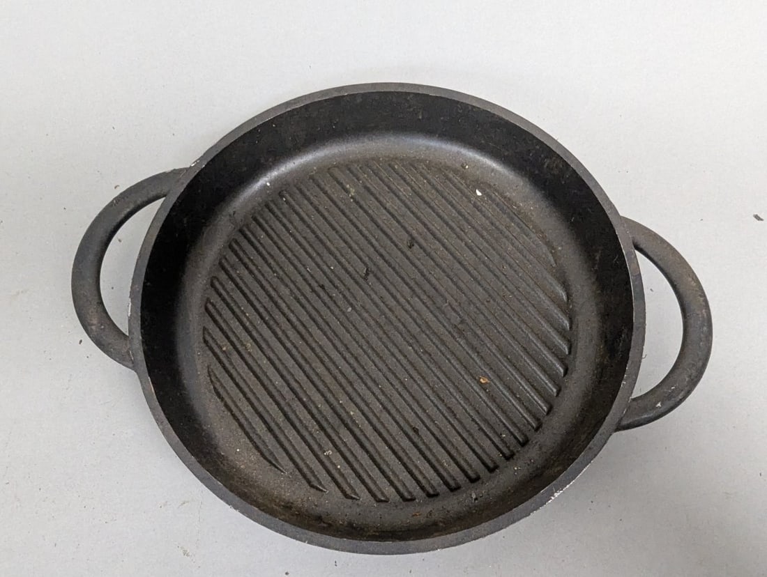 Vintage Aluminum Cookware Lot Wagner Nordic Danish Jean Patrique 4 Pans - 6