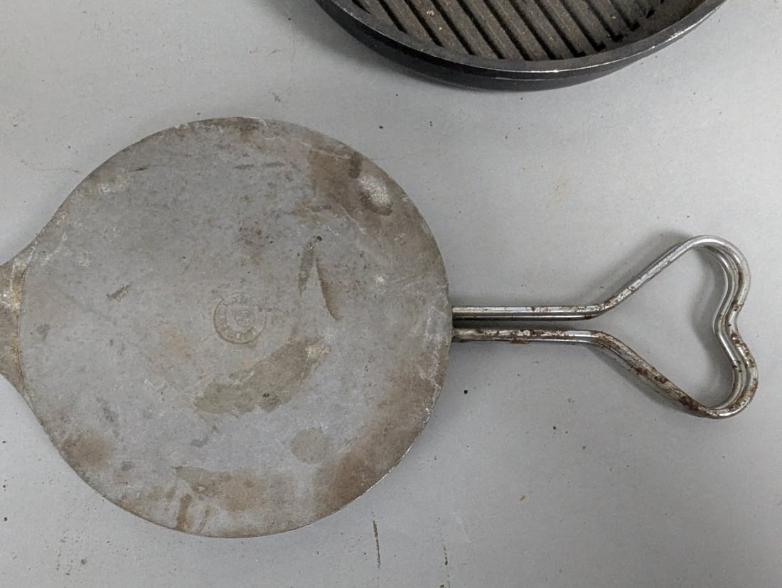 Vintage Aluminum Cookware Lot Wagner Nordic Danish Jean Patrique 4 Pans - 4