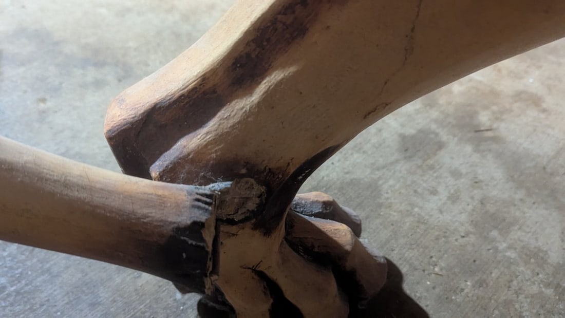 Antique Hand Painted Carousel Lion Figure with Matching Animals - 12