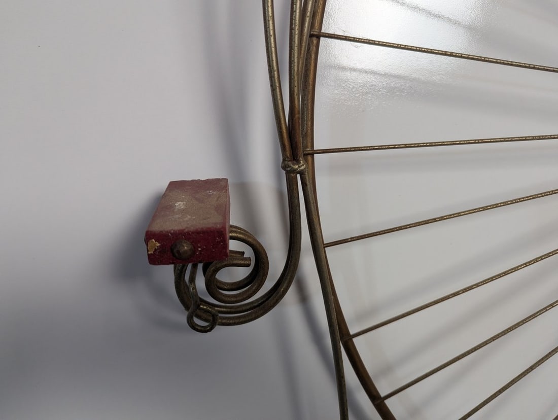 Vintage Penny-Farthing Metal Bicycle Wall Art Sculpture Unique Decor Piece - 3