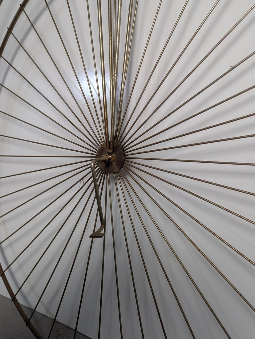 Vintage Penny-Farthing Metal Bicycle Wall Art Sculpture Unique Decor Piece - 6