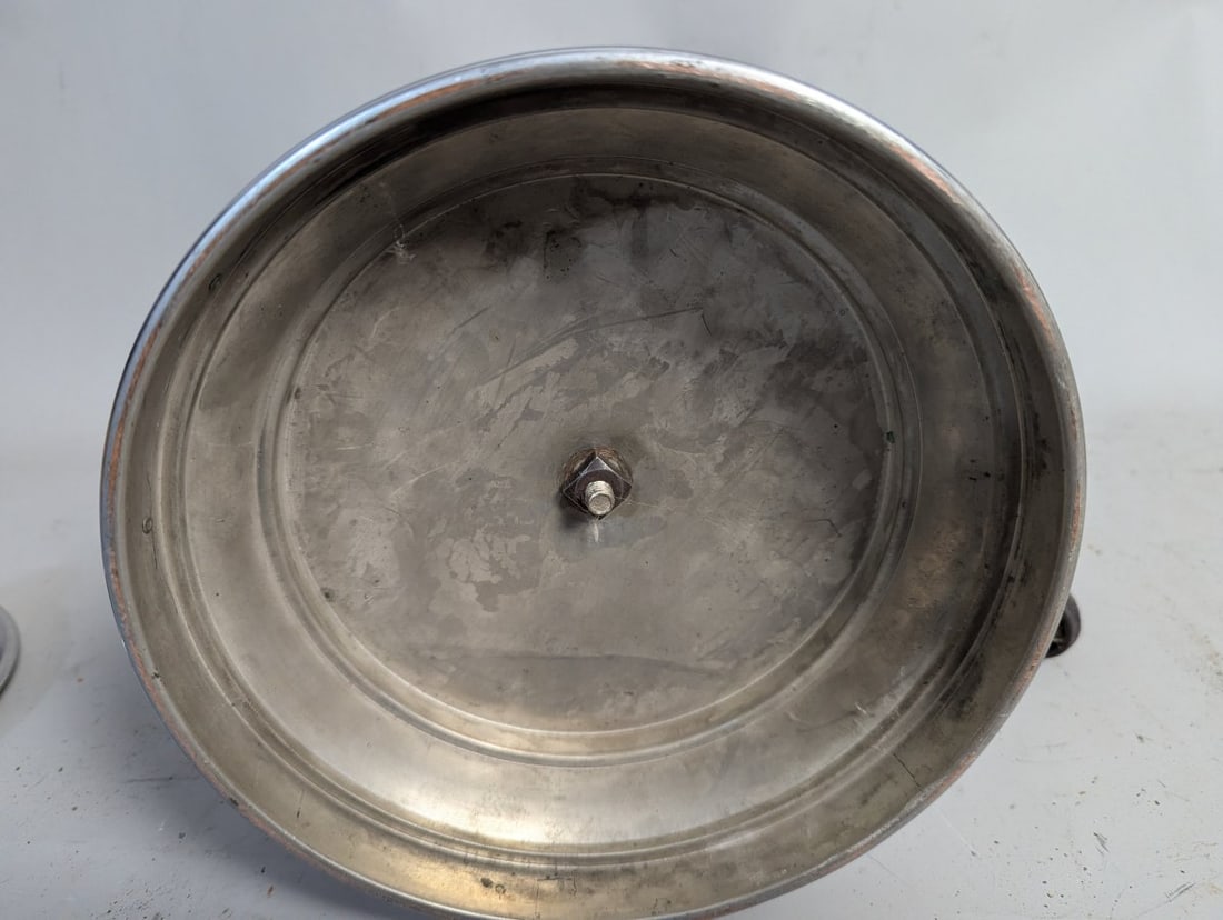 Vintage Johnston's Hot Fudge Warmer Collectible Soda Fountain Item - 6