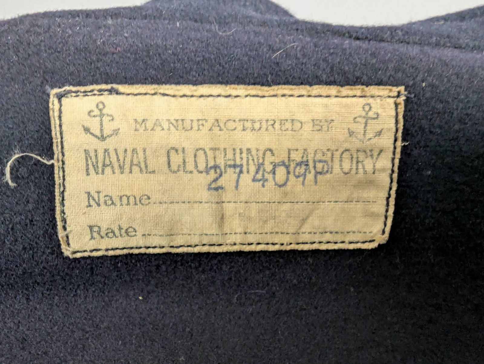 World War 2 US Navy Uniform Tops with Rank Insignias - 10