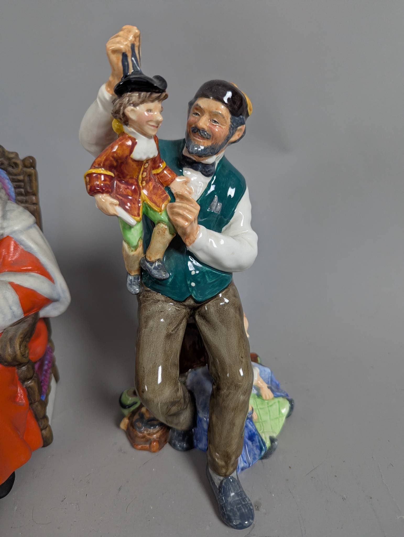 Royal Doulton Figurines Including The Captain and The Puppeteer - 2