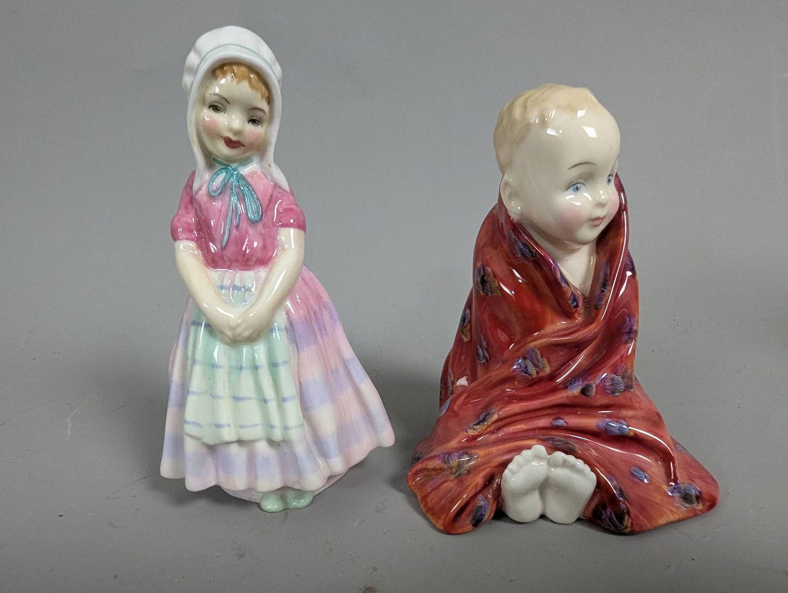 Royal Doulton Porcelain Figurines Depicting Various Characters - 10