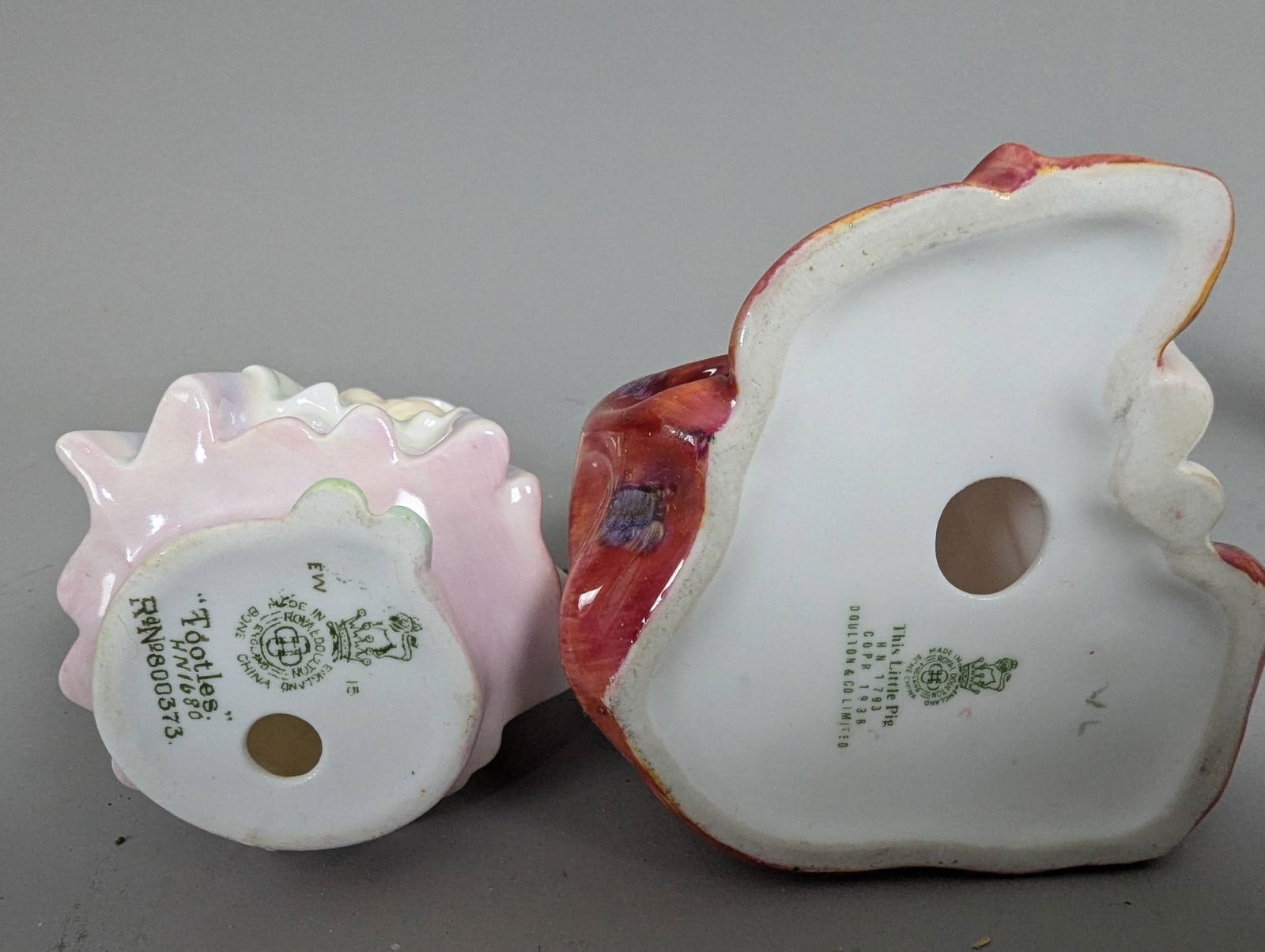 Royal Doulton Porcelain Figurines Depicting Various Characters - 11