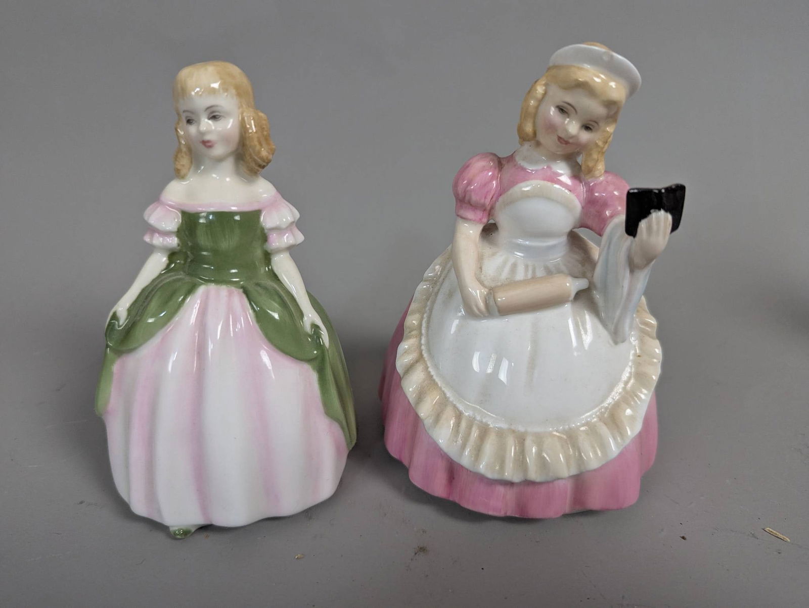 Royal Doulton Porcelain Figurines Depicting Various Characters - 8