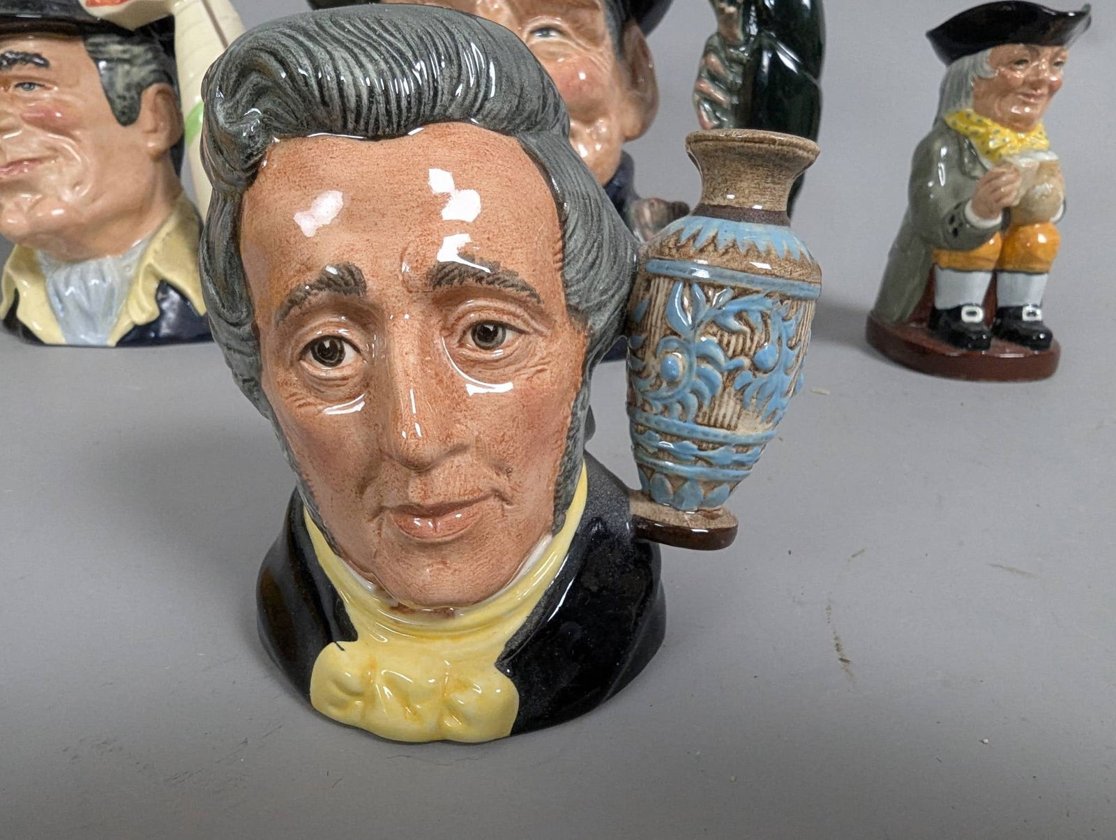 Royal Doulton Character Jugs Representing Various Figures - 7