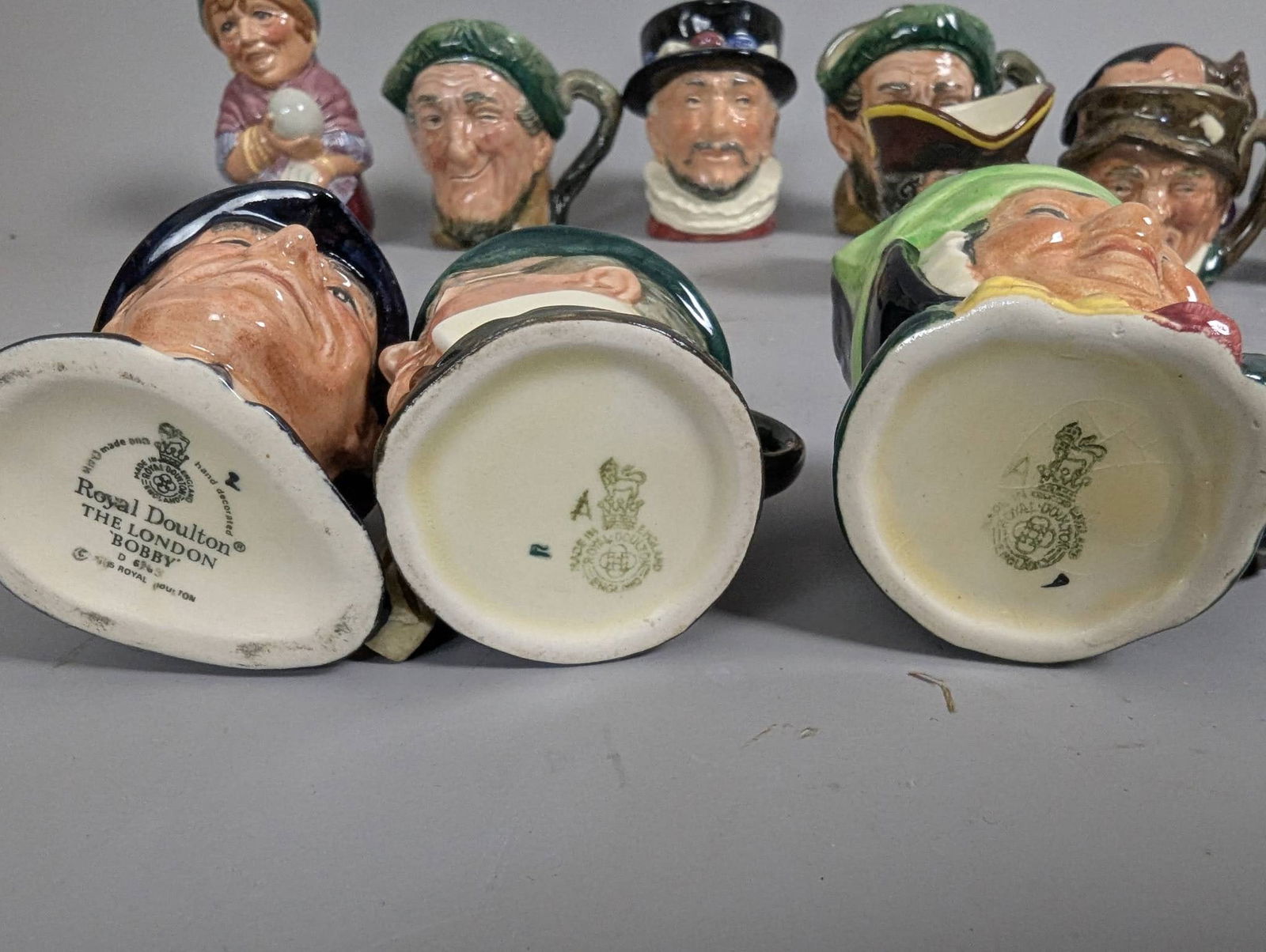Royal Doulton Character Jugs and Miniature Mugs - 3