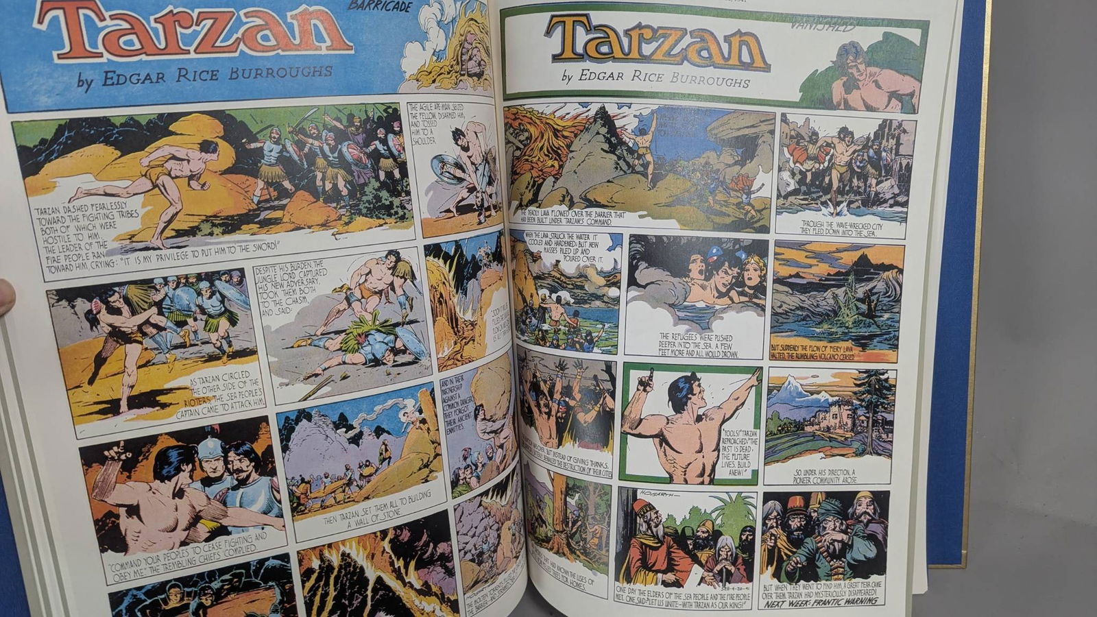 Burne Hogarth Signed and Numbered Facsimile The Golden Age of Tarzan - 5