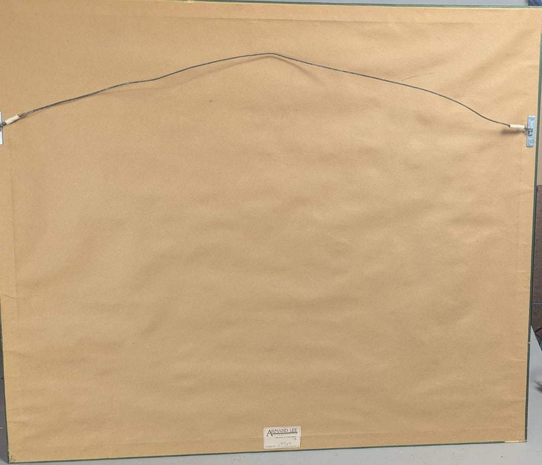 American Country Life Pastoral Evening Hand-Colored Lithograph by Currie - 12