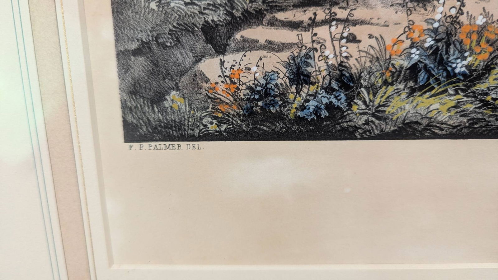 American Country Life Pastoral Evening Hand-Colored Lithograph by Currie - 8