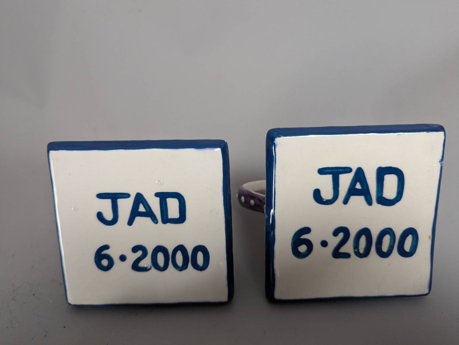 Hand-Painted Ceramic Pyramid-Shaped Teapot and Sugar Jar Jad-6-2000 - 5