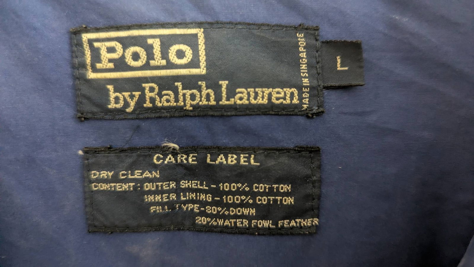 Vintage Polo by Ralph Lauren Green Jacket with Zip Closure and Elastic Hem - 4