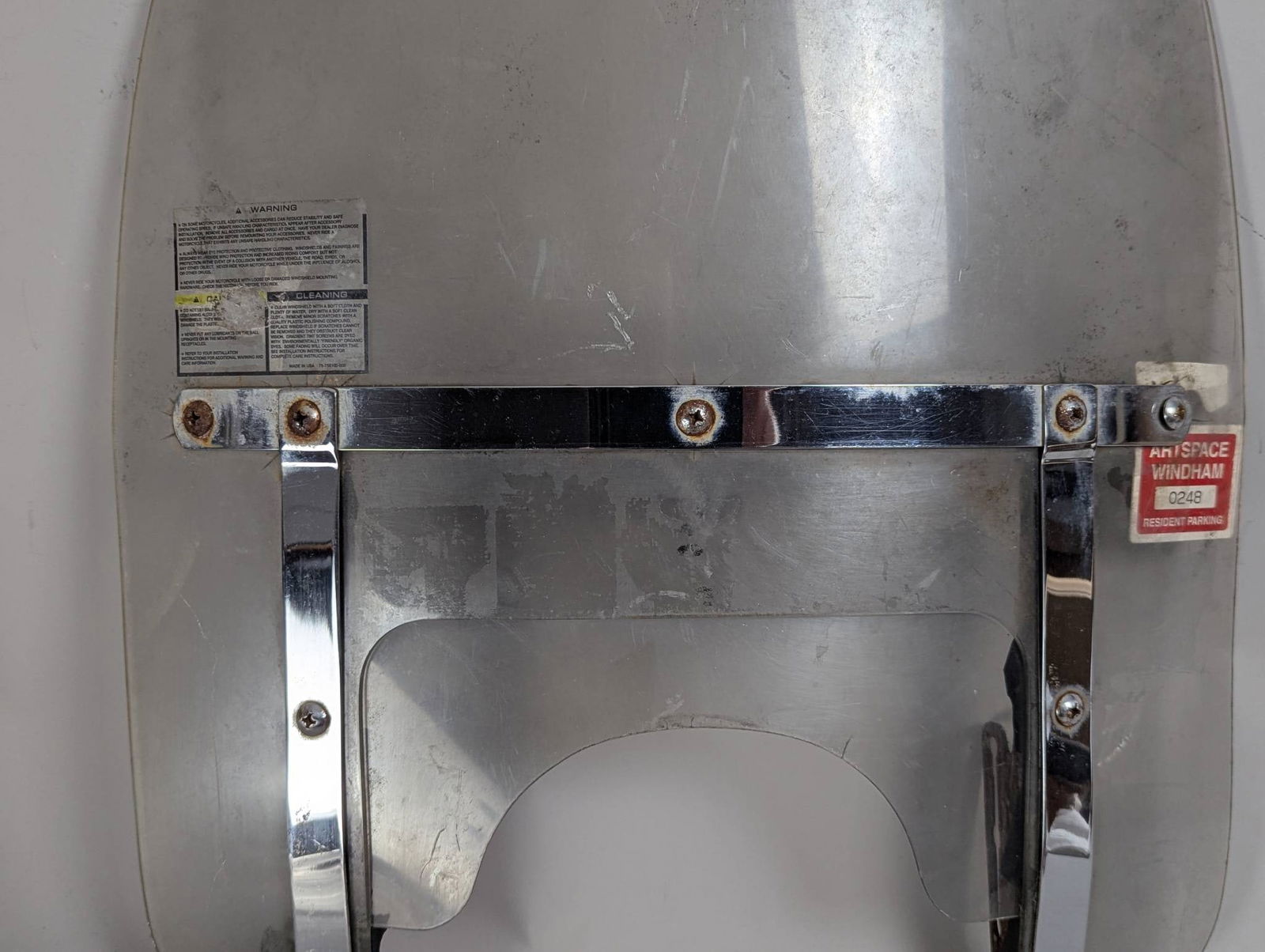 National Cycle Heavy Duty Touring Motorcycle Windshield - 3