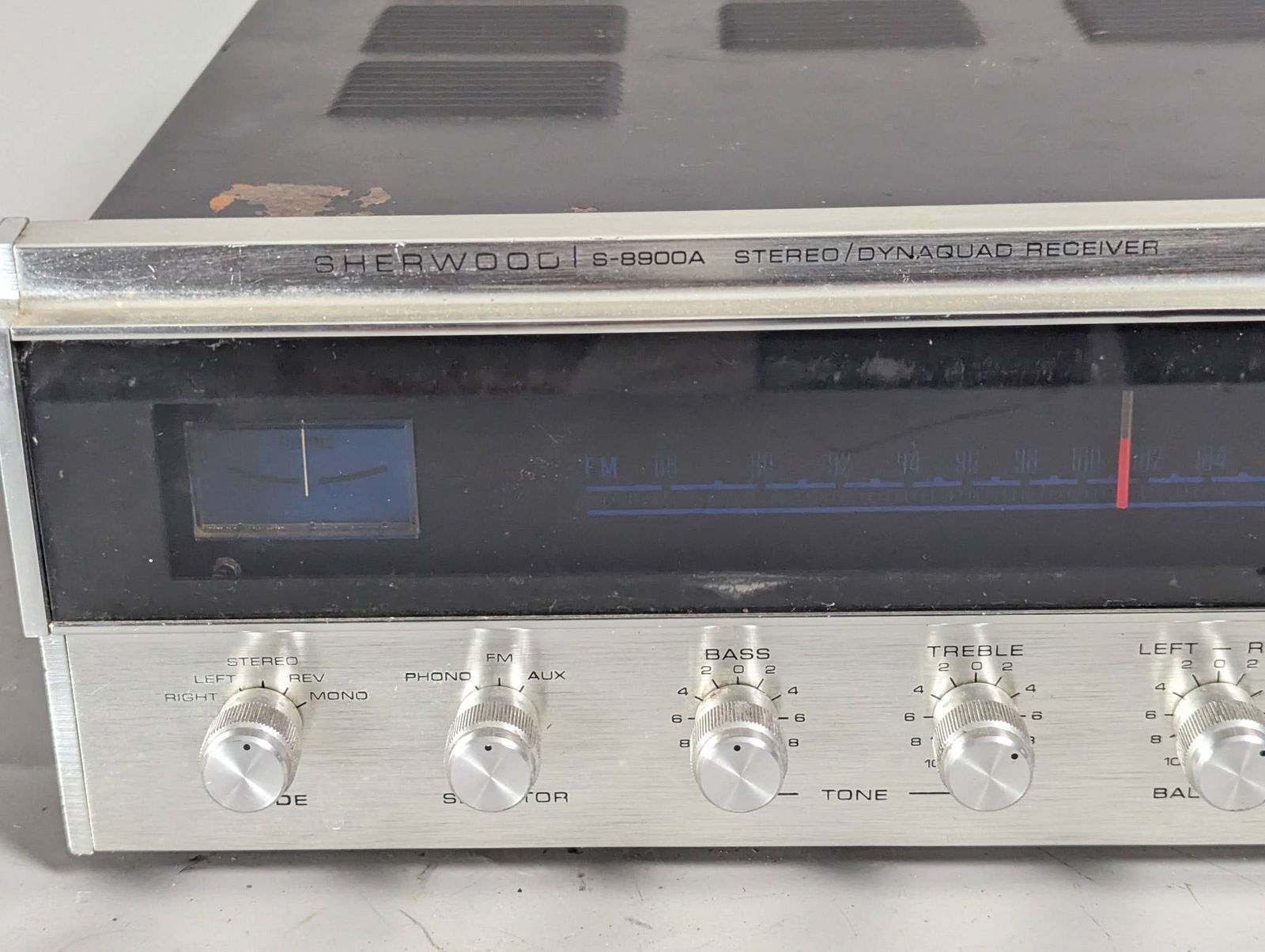 Sherwood S-8900A Stereo Dynaquad Receiver for Parts or Repair - 2
