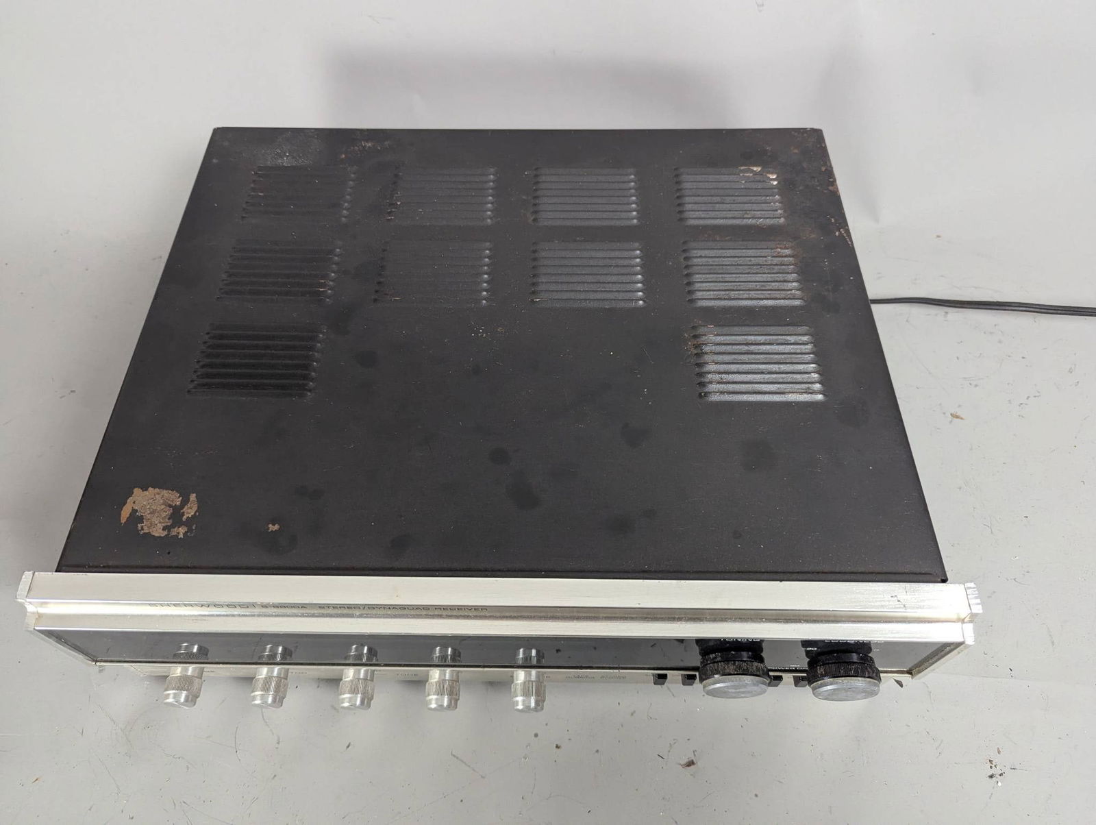 Sherwood S-8900A Stereo Dynaquad Receiver for Parts or Repair - 6