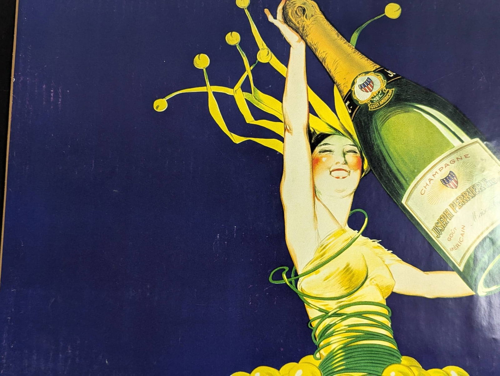 Vintage Advertising Poster for Champagne Joseph Perrier by J. Stall - 2