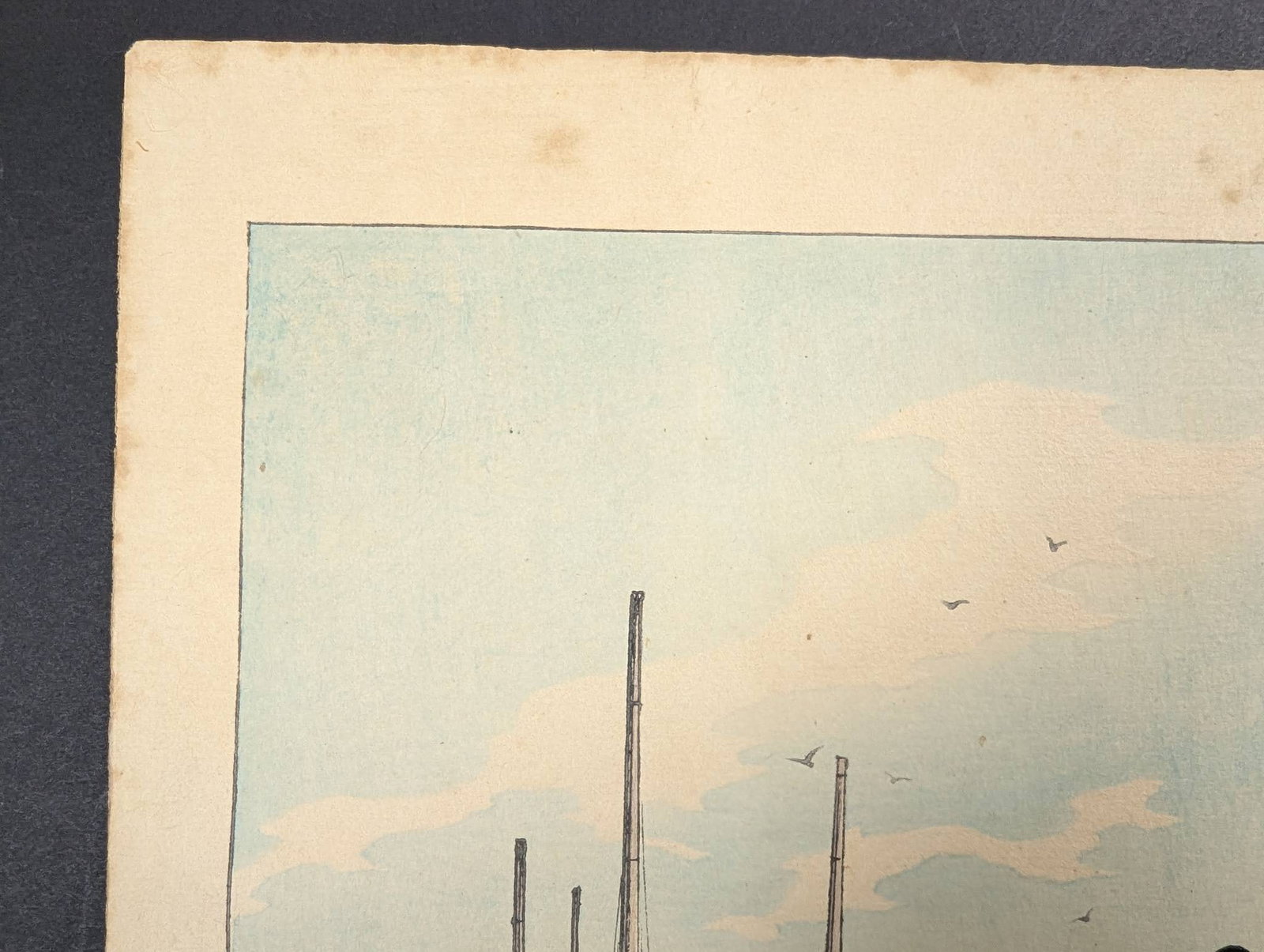 Japanese Woodblock Print Low Tide Women of the Bunka Era by Mizuno Toshikata - 2