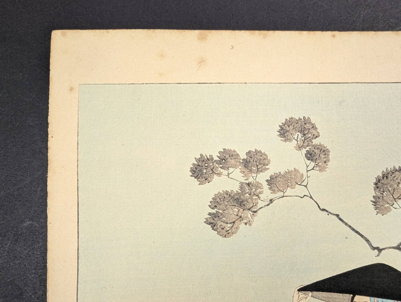 Out for a Stroll: Woman of the Meireki Era by Mizuno Toshikata Japanese Woodblock Print - 2