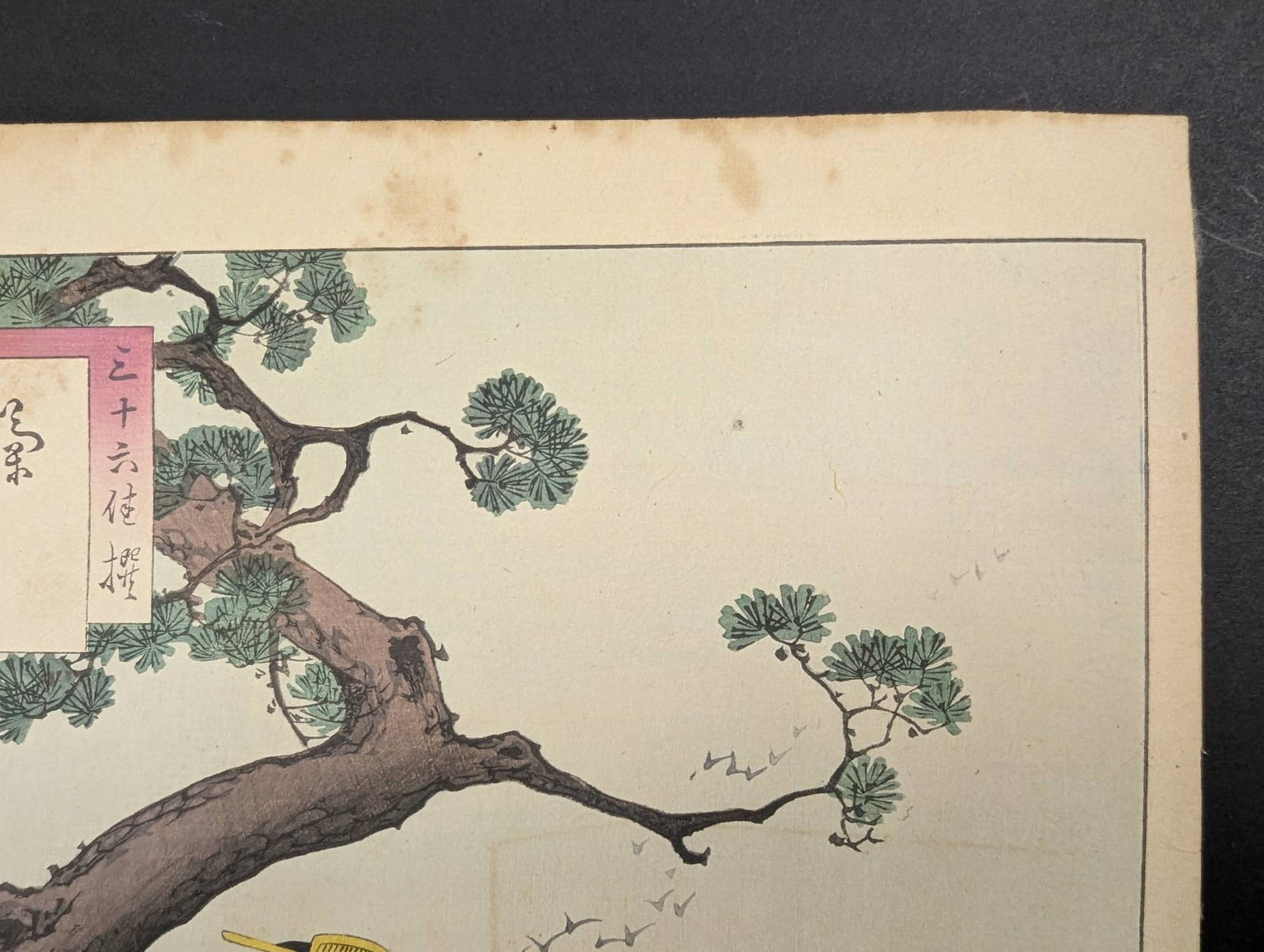 Japanese Woodblock Print Chrysanthemum Viewing Women of the Kanpo Era by Mizuno Toshikata - 3