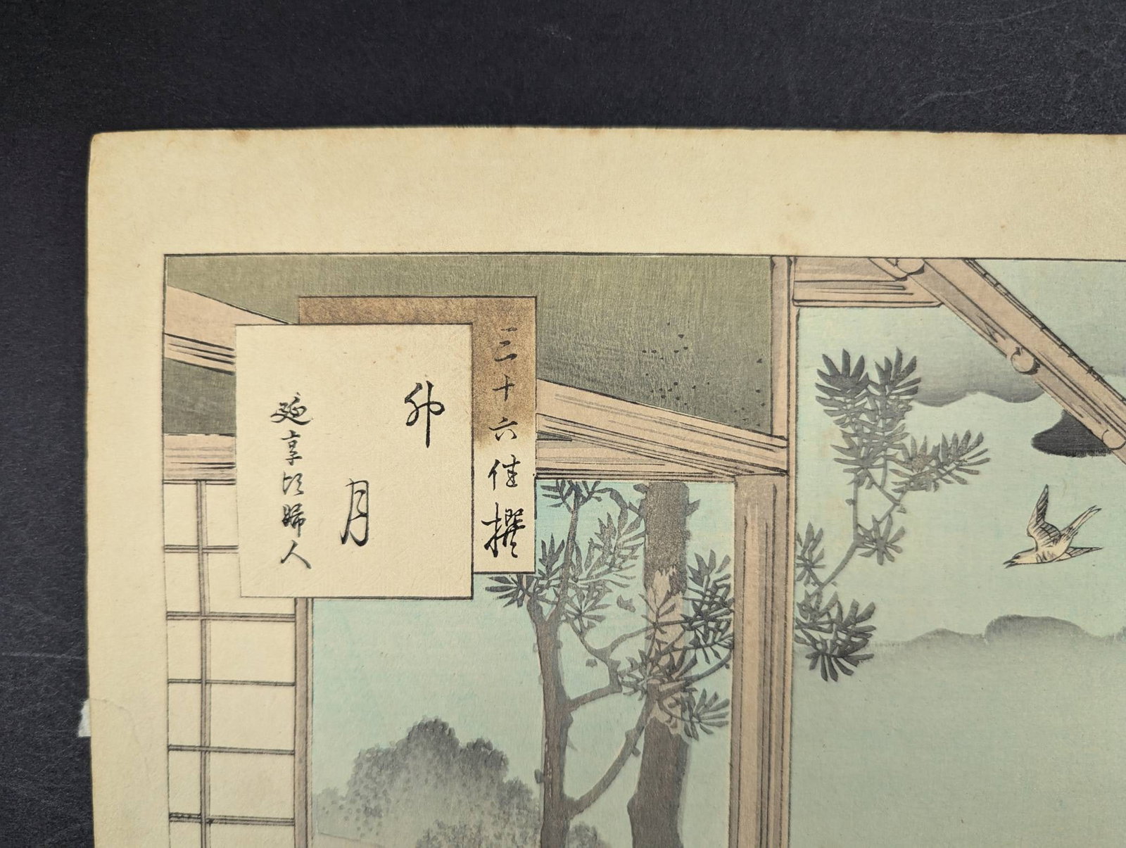 Japanese Woodblock Print The Fourth Month Woman of the Enkyo Era by Mizuno Toshikata - 2