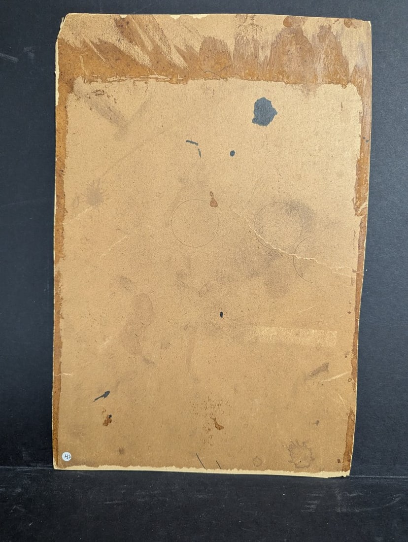 Utagawa Kuniyoshi Abe no Nakamaro Original 19th Century Japanese Woodblock Print - 10