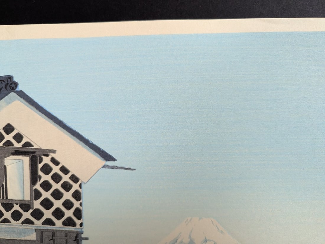 TomikichirÅ Tokuriki Japanese Woodblock Print Sea at Izu - 3