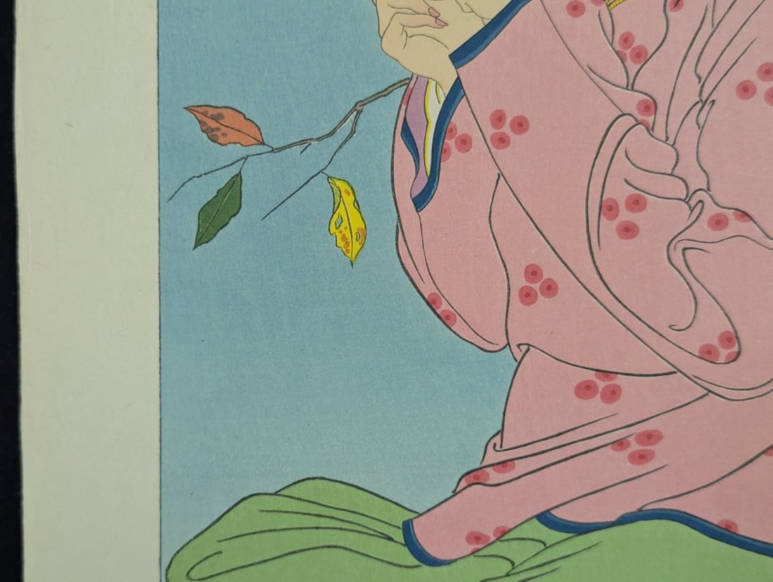 Paul Jacoulet La Soupe aux Huitres Chinese Oyster Soup Japanese Woodblock Print - 4