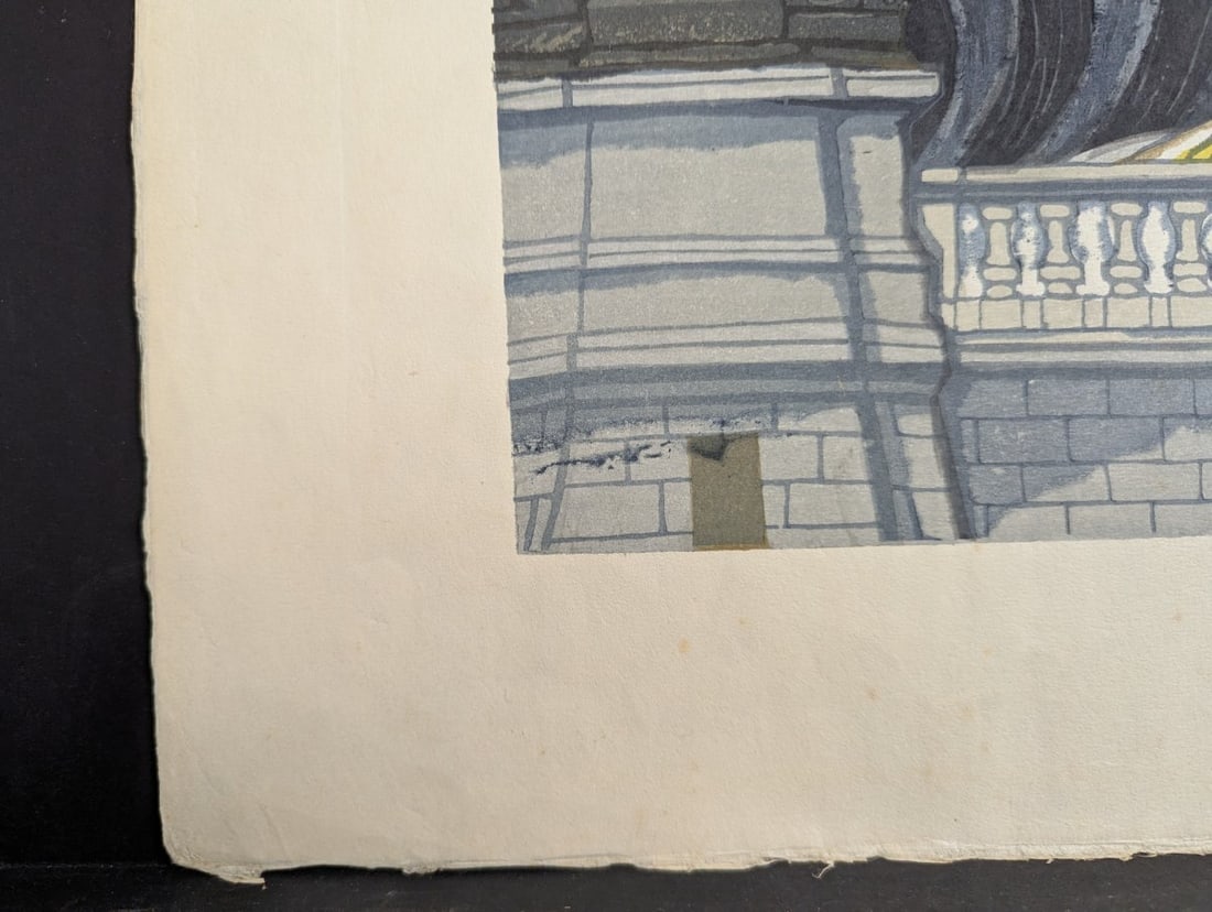 Jun'ichirÅ Sekino Nihonbashi Japanese Woodblock Print Signed Japanese Art Landscape - 7