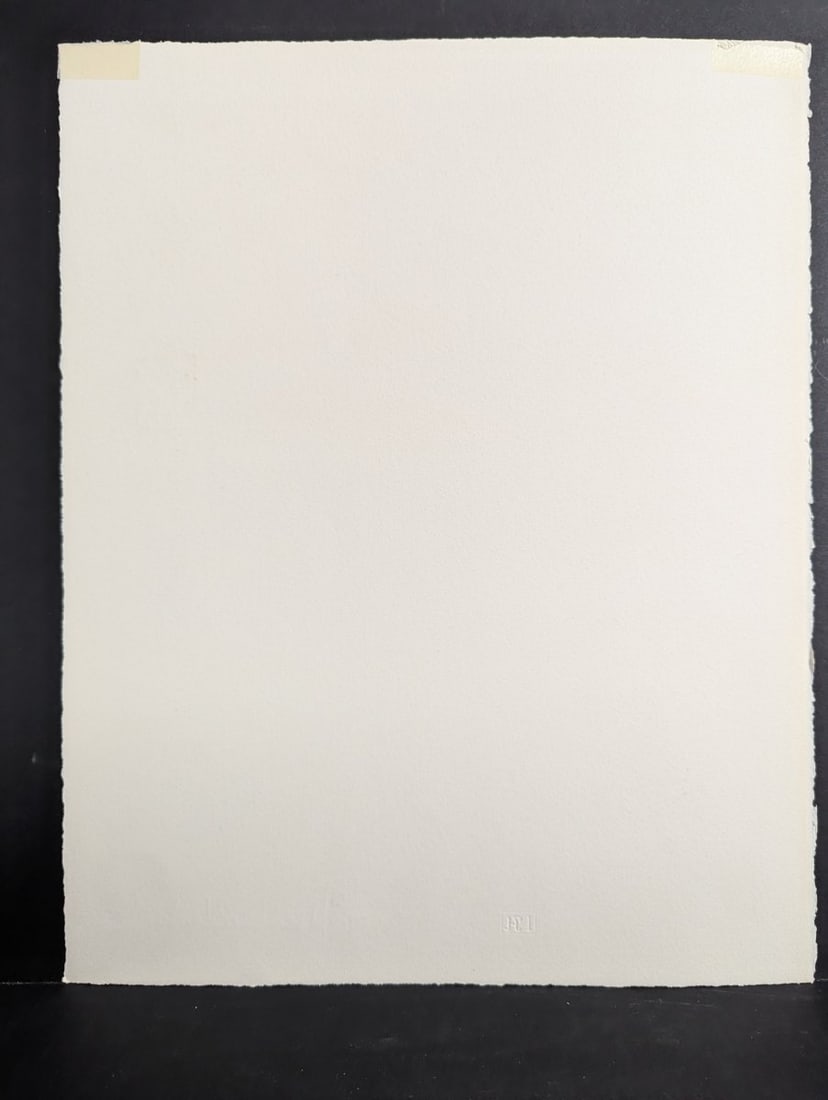 Shiko Munakata Self-Portrait Lithograph Japanese Print - 10