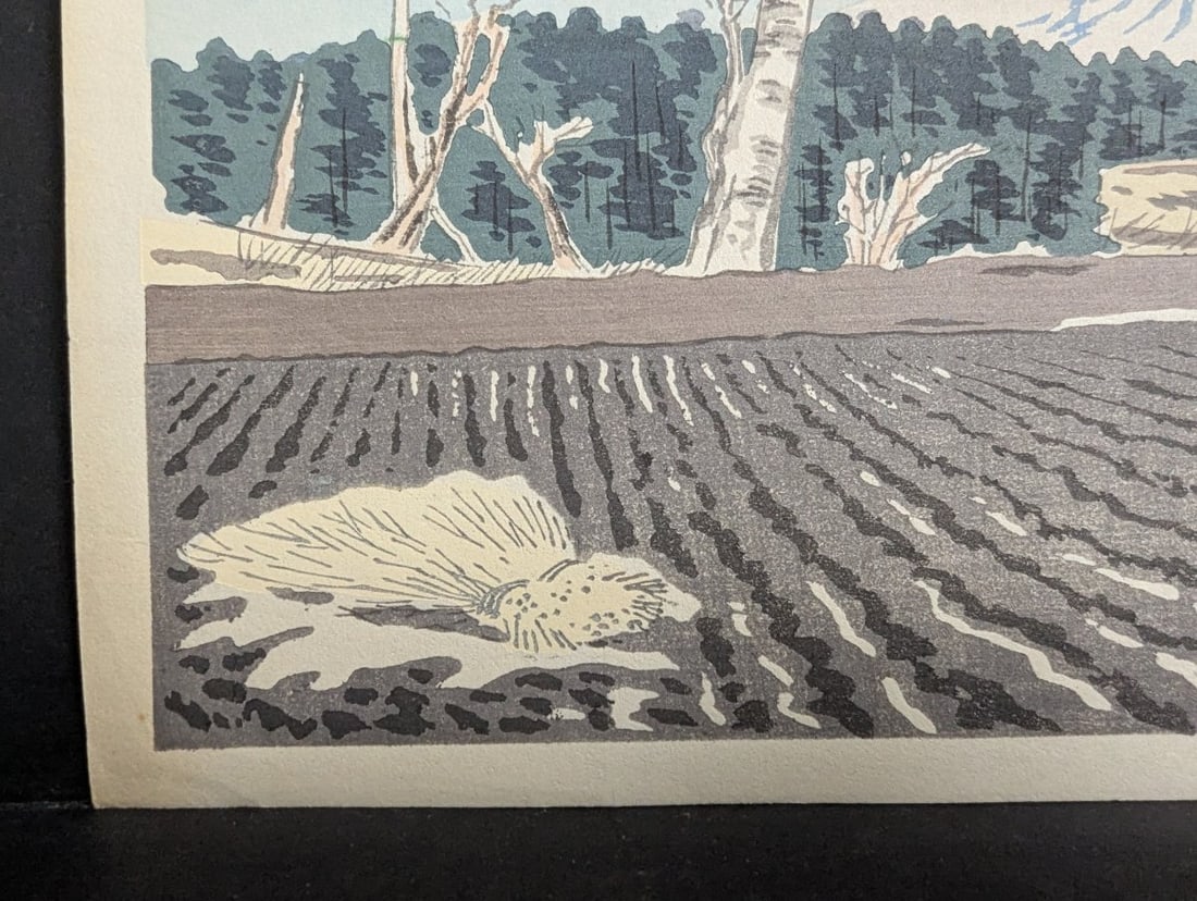 Japanese Woodblock Print Fuji from Fujimi Highlands by Tokuriki TomikichirÅ - 8