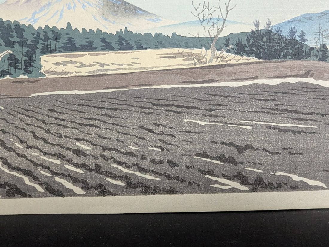 Japanese Woodblock Print Fuji from Fujimi Highlands by Tokuriki TomikichirÅ - 9