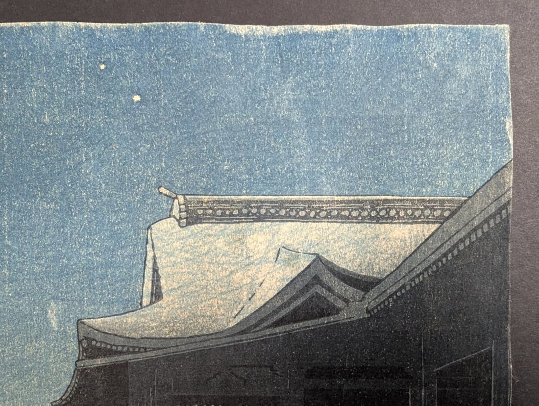 Kawase Hasui Kiyomizu Temple Kyoto Japanese Woodblock Print Masterpiece 1933 - 3