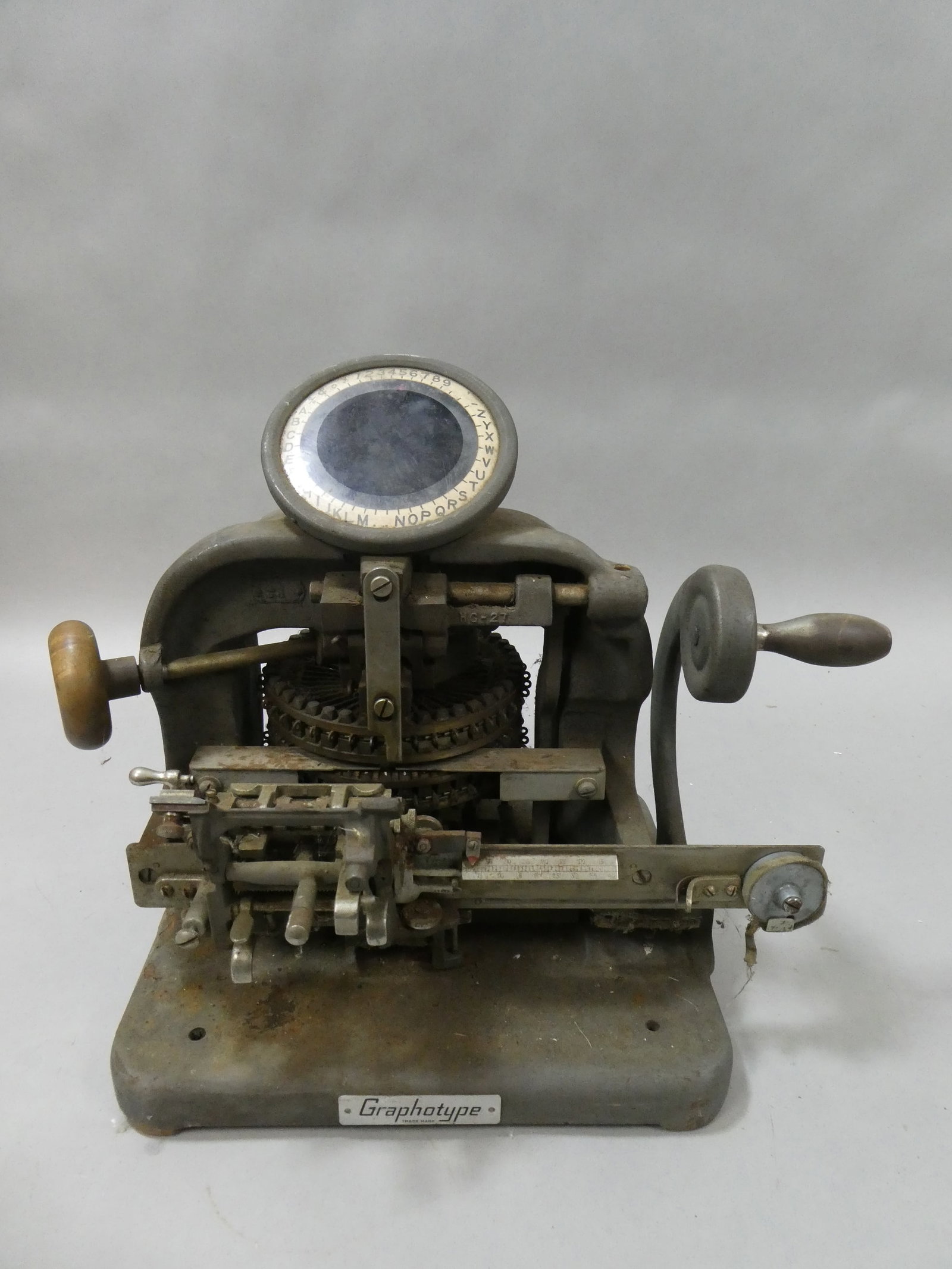 Rare WWI Antique Multigraph Co. G1 Addressograph Graphotype 6100 Dogtag Machine (1 of 1)