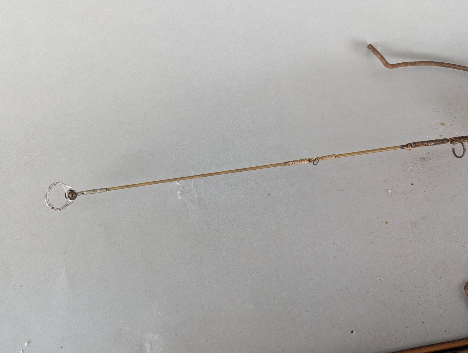 Antique Bamboo Fishing Rods and Spear Fishing Tools - 3