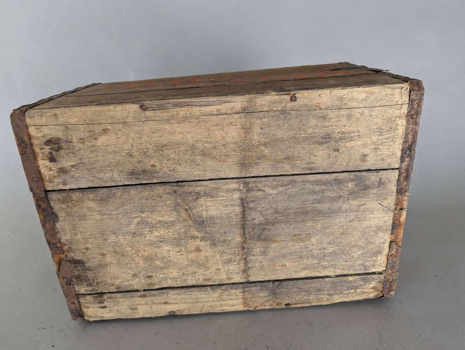 Cleo Cola Wooden Crate with Advertising Graphics from 1930s-1940s - 6