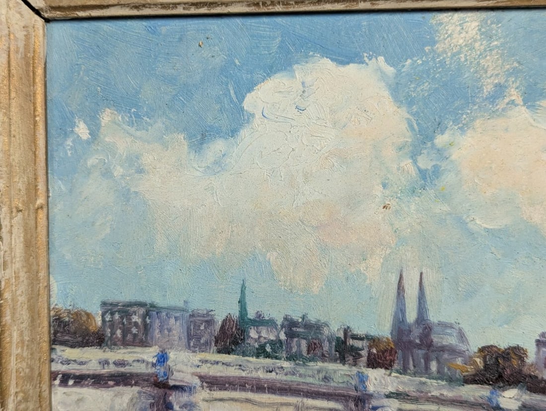 Impressionistic Painting of Pont de la Concorde by Guillaumefils - 3