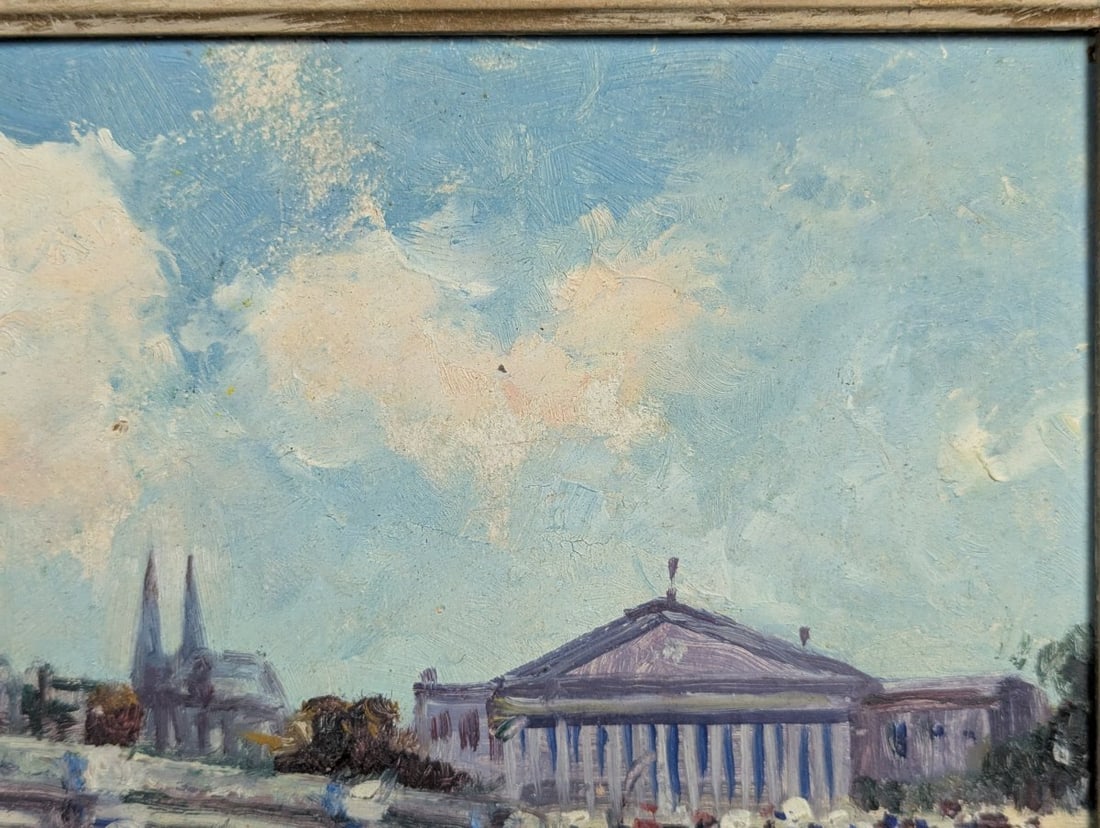 Impressionistic Painting of Pont de la Concorde by Guillaumefils - 5