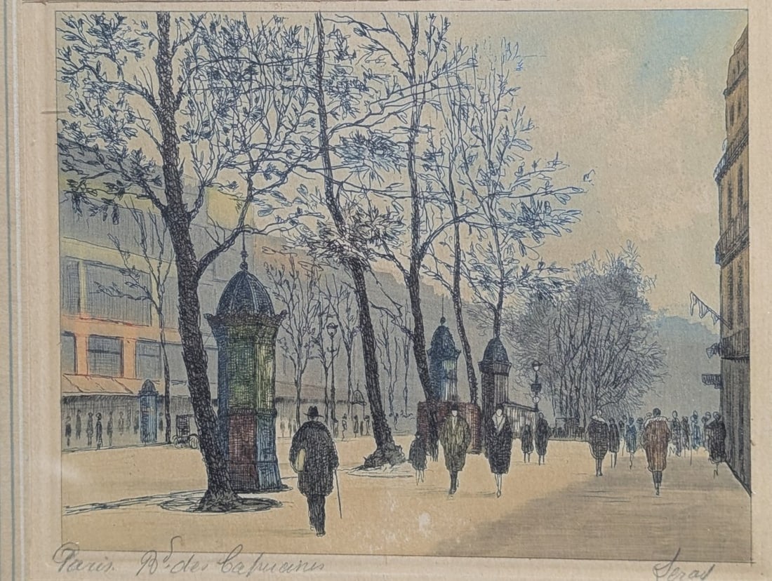 Jules Leray 1930s Paris Etchings Collection Signed Art - 3