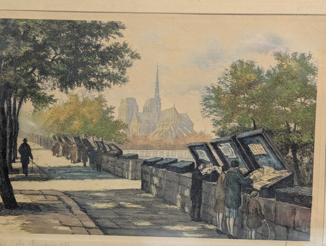Jules Leray 1930s Paris Etchings Collection Signed Art - 8