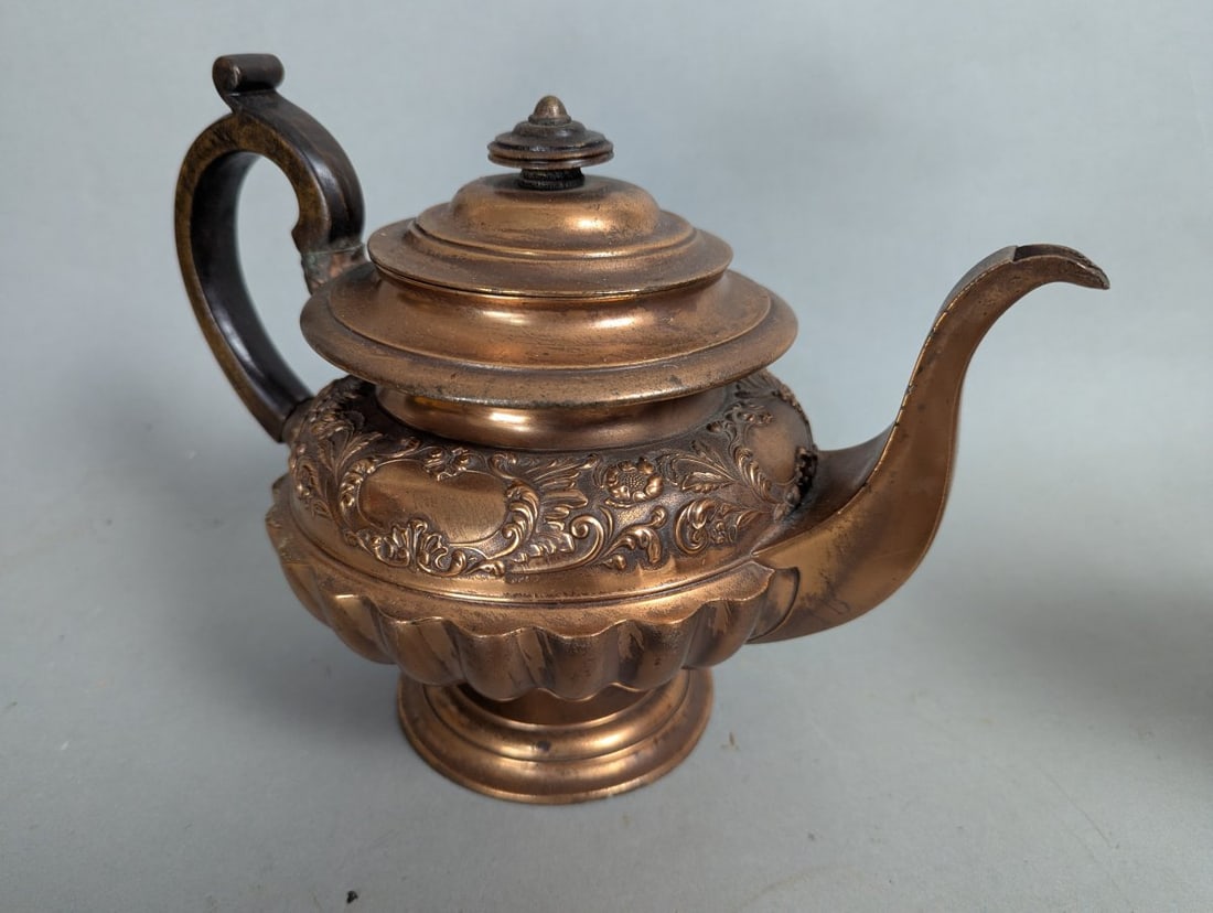 Stunning Antique Copper Brass Kitchenware Set Unique Collectibles Lot of 4 - 2