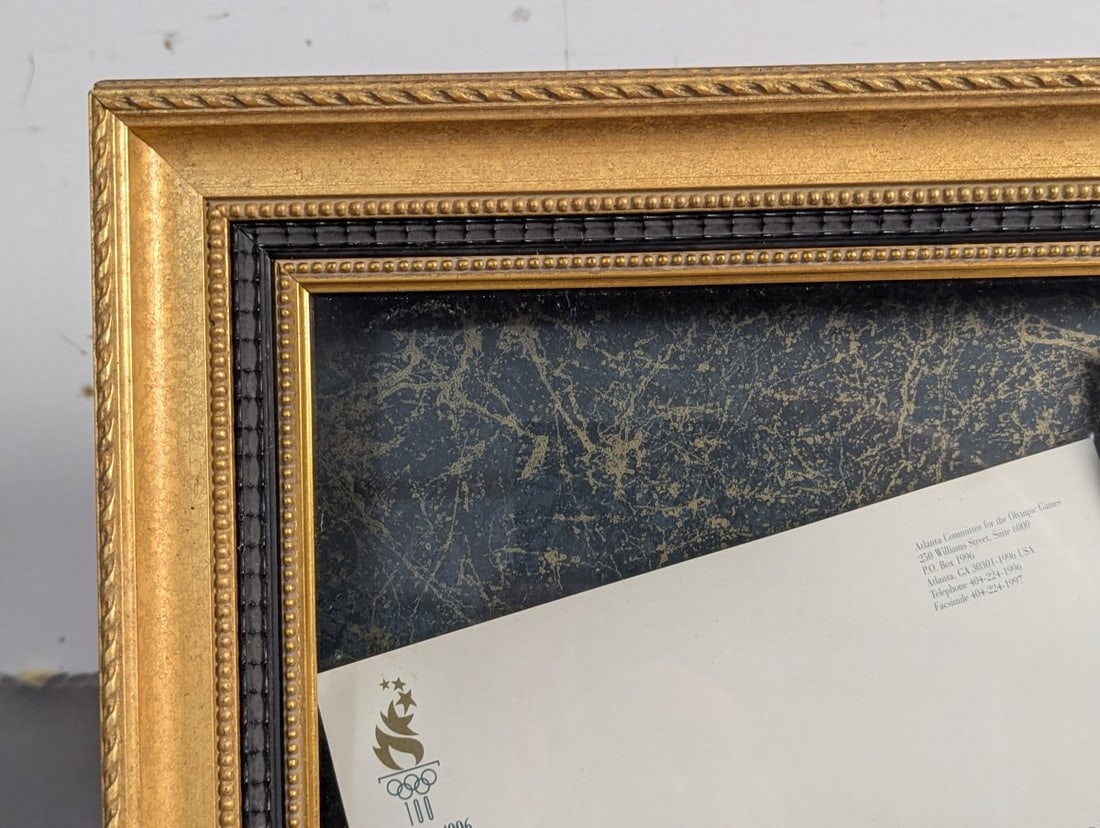 1996 Atlanta Olympics Equestrian Memorabilia Collection Framed - 16