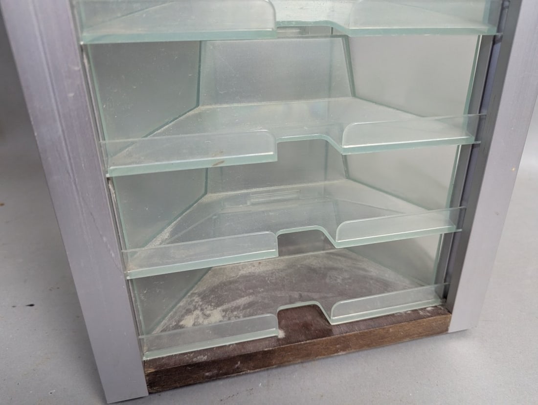 Ralph Lauren Eyewear Display Case Rotating Countertop Stylish Showcase - 5