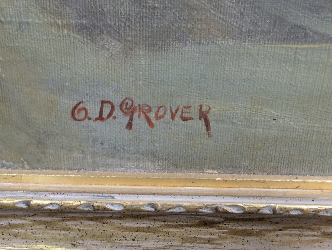 Impressionistic Oil Painting by Oliver Dennet Grover - 11