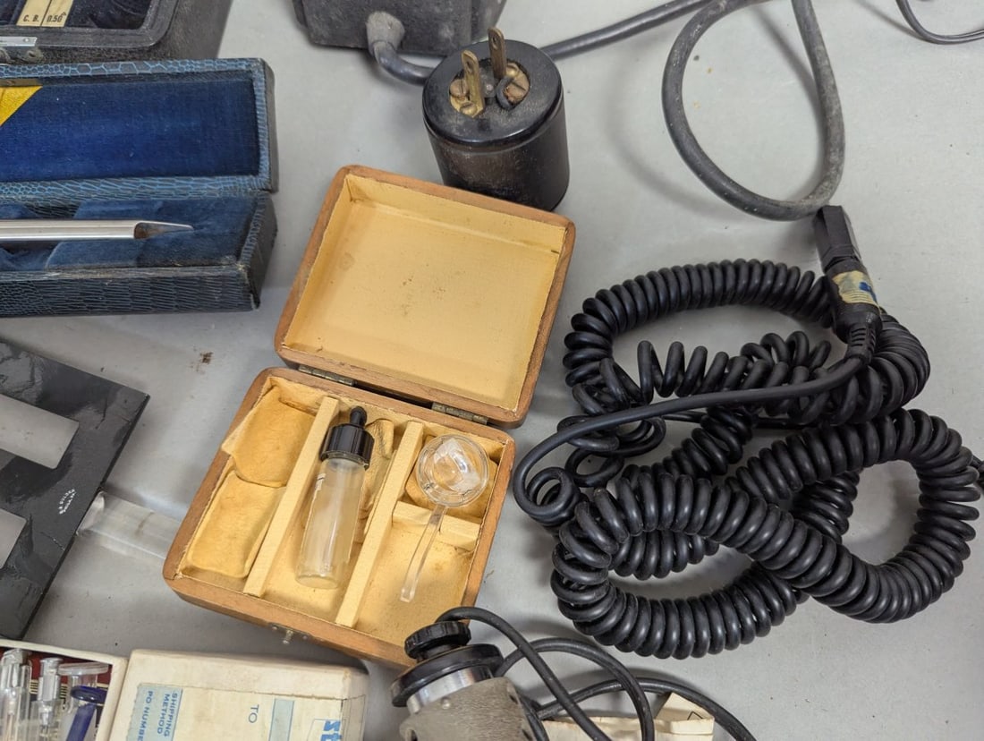 Vintage Optical Medical Devices Lot Bausch Lomb V Mueller Unique Collectibles - 11