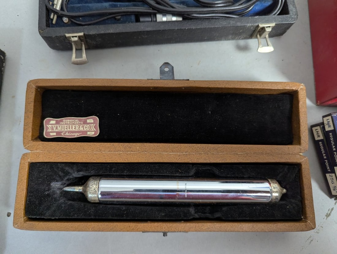 Vintage Optical Medical Devices Lot Bausch Lomb V Mueller Unique Collectibles - 5